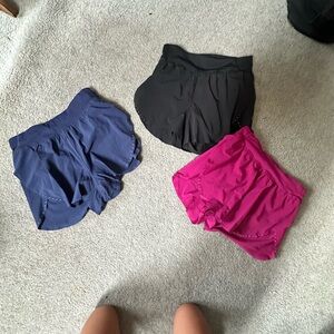 Lululemon fast and free shorts